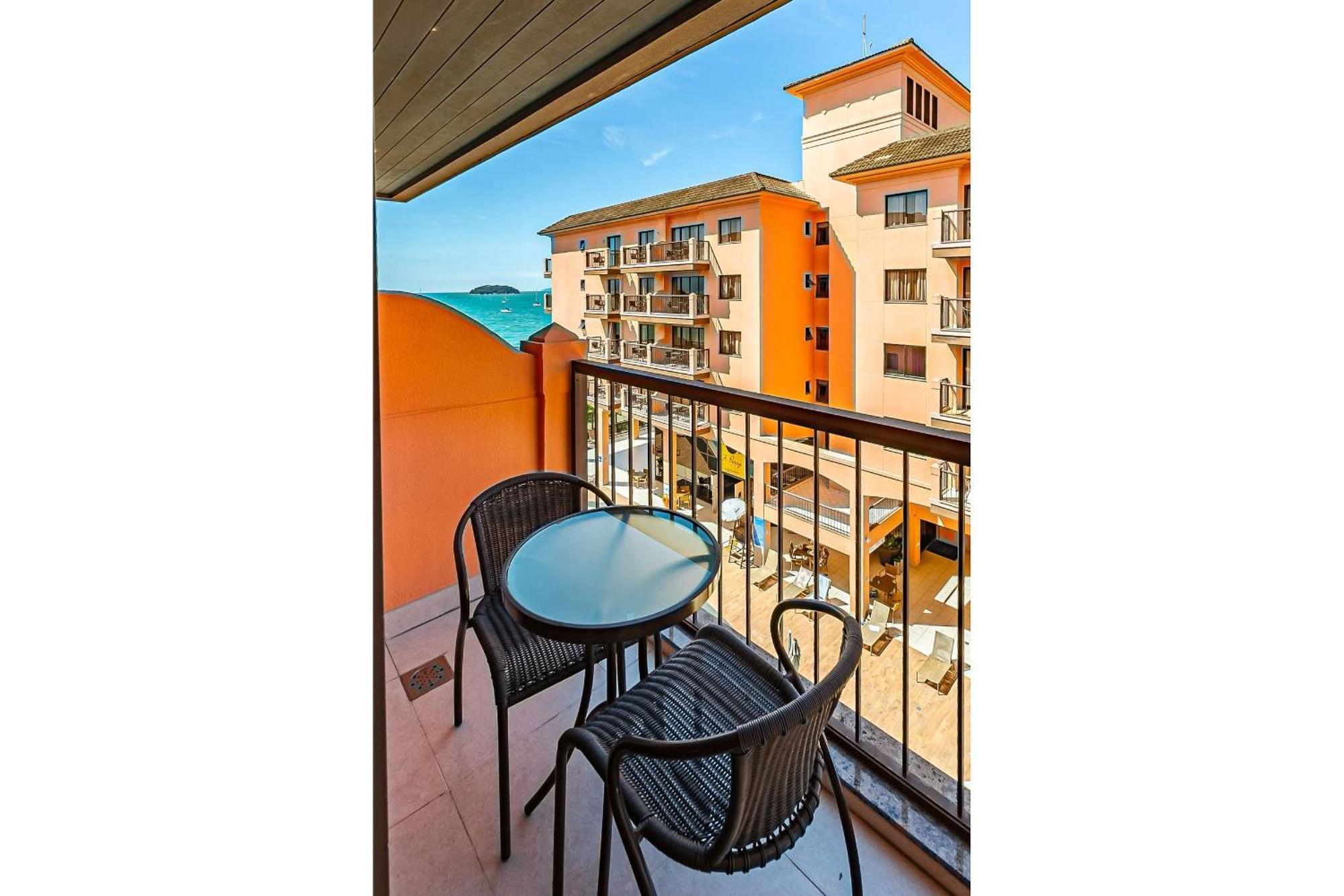 Resort Pe Na Areia - Studios Direto Com Proprietario Jbvjr Florianopolis Bagian luar foto