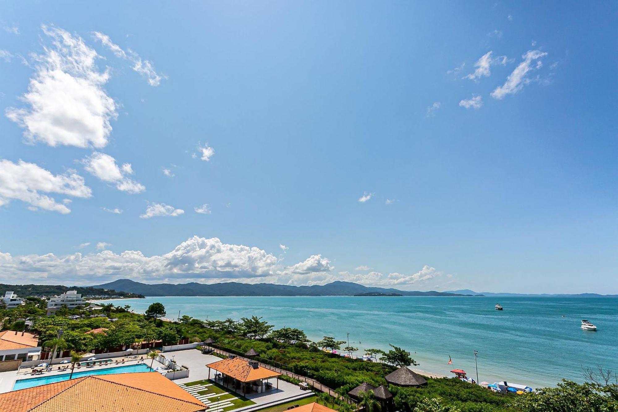 Resort Pe Na Areia - Studios Direto Com Proprietario Jbvjr Florianopolis Bagian luar foto