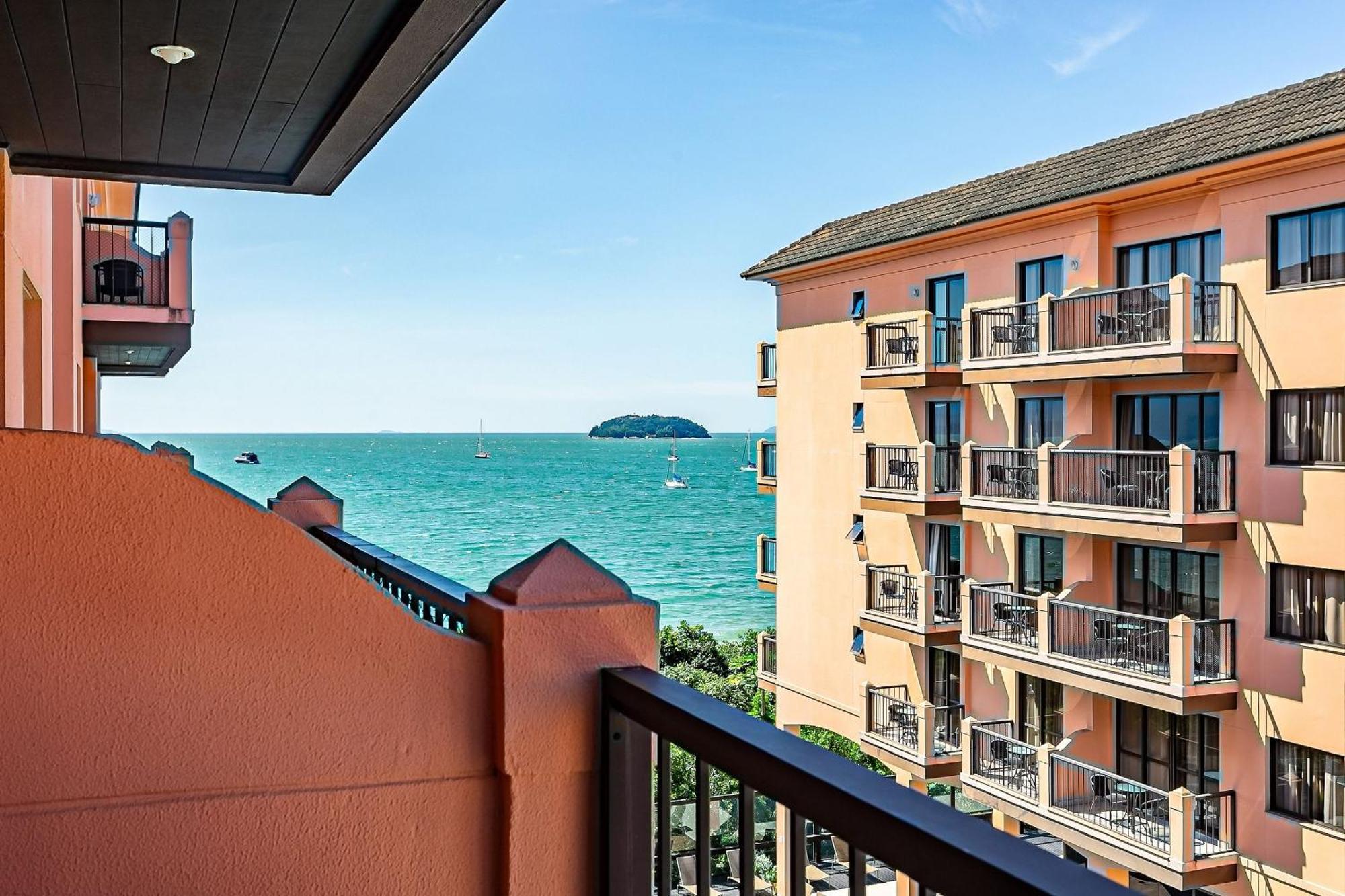 Resort Pe Na Areia - Studios Direto Com Proprietario Jbvjr Florianopolis Bagian luar foto