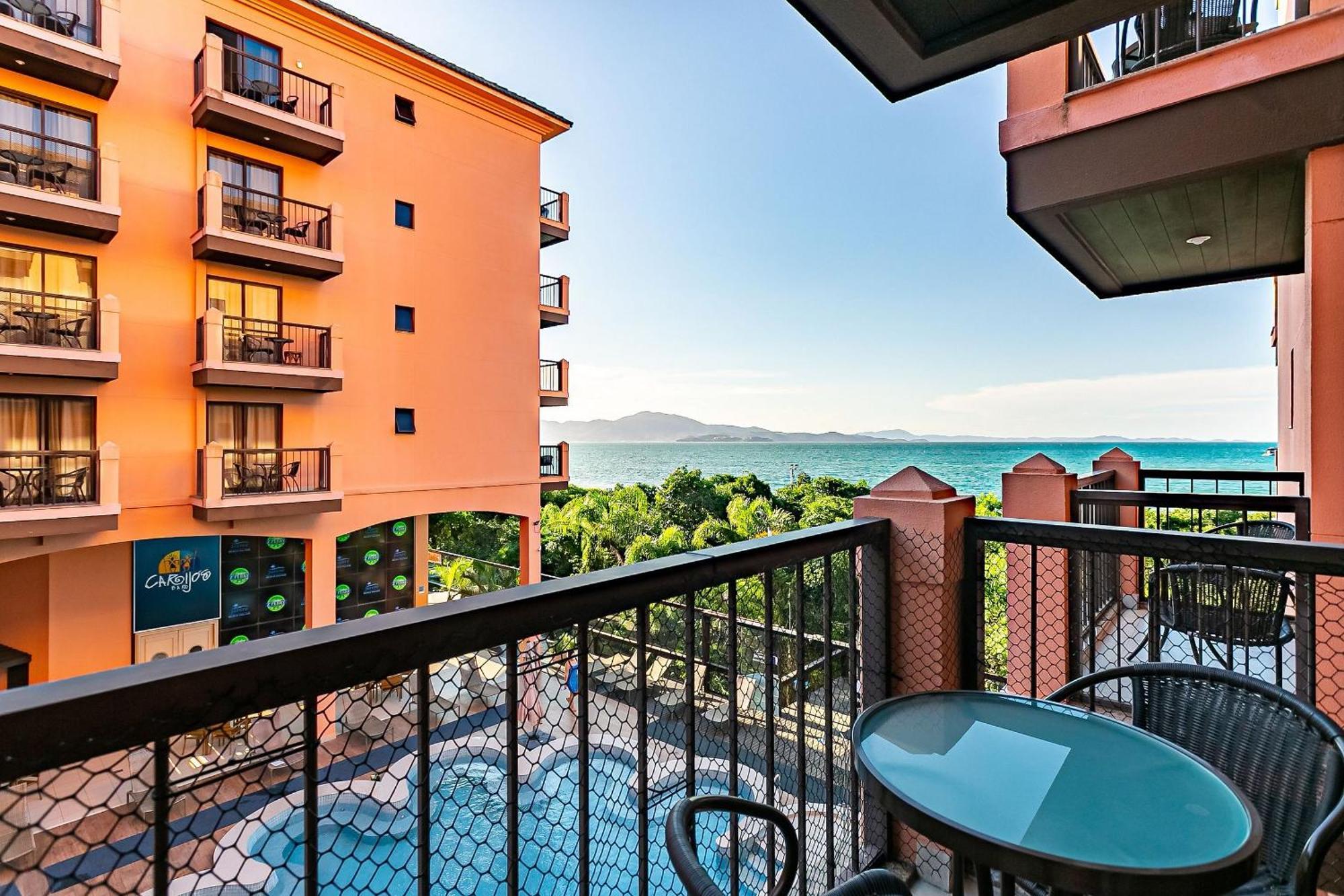 Resort Pe Na Areia - Studios Direto Com Proprietario Jbvjr Florianopolis Bagian luar foto