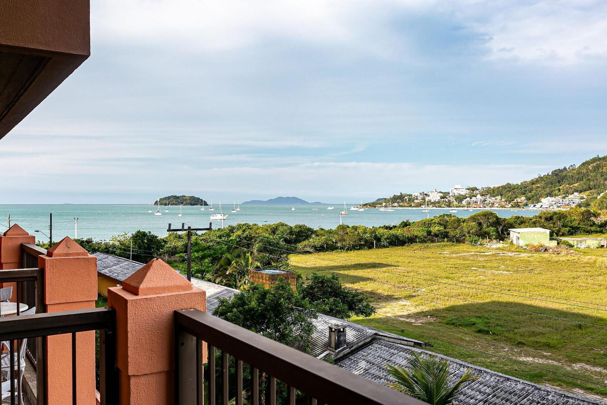 Resort Pe Na Areia - Studios Direto Com Proprietario Jbvjr Florianopolis Bagian luar foto