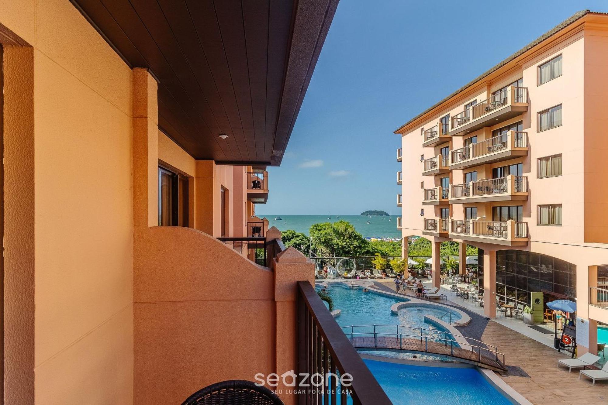 Resort Pe Na Areia - Studios Direto Com Proprietario Jbvjr Florianopolis Bagian luar foto
