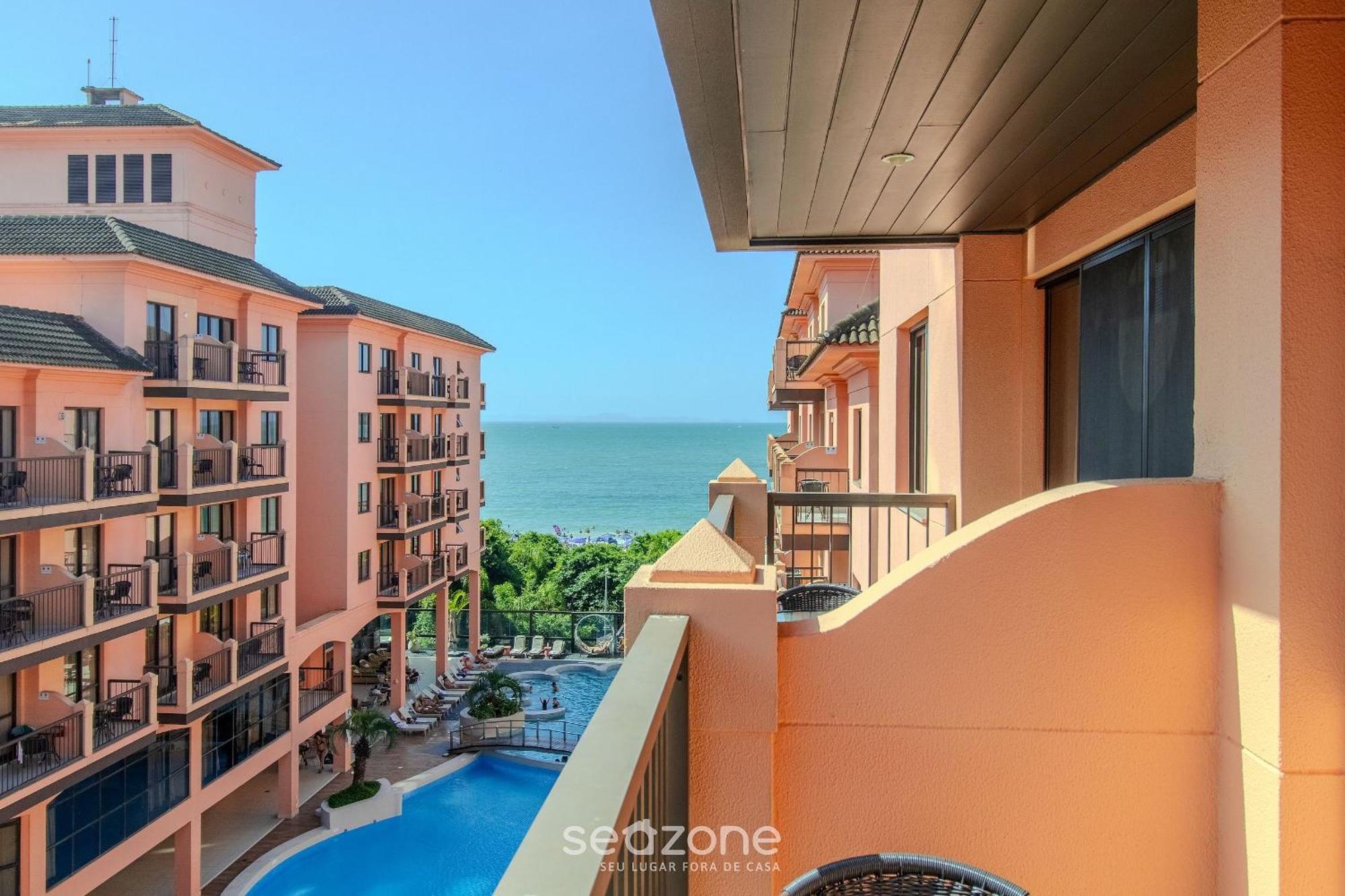 Resort Pe Na Areia - Studios Direto Com Proprietario Jbvjr Florianopolis Bagian luar foto